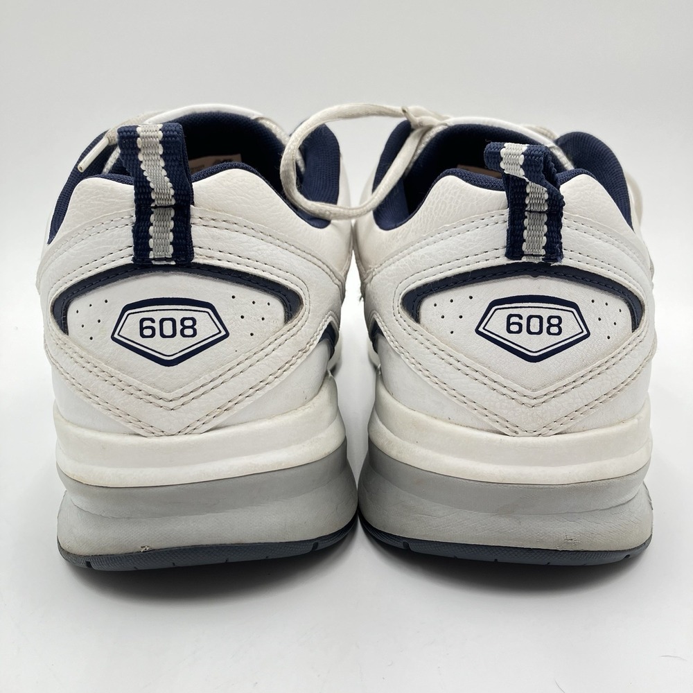 New Balance 608 v5 Mens 12 4E Extra Wide White Navy Training Shoes MX608WN5 - Picture 5 of 8